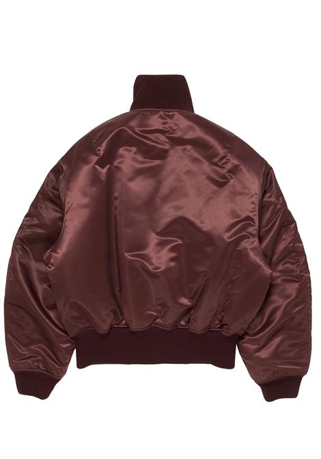 technical bomber jacket man burgundy ACNE STUDIOS | B90836479